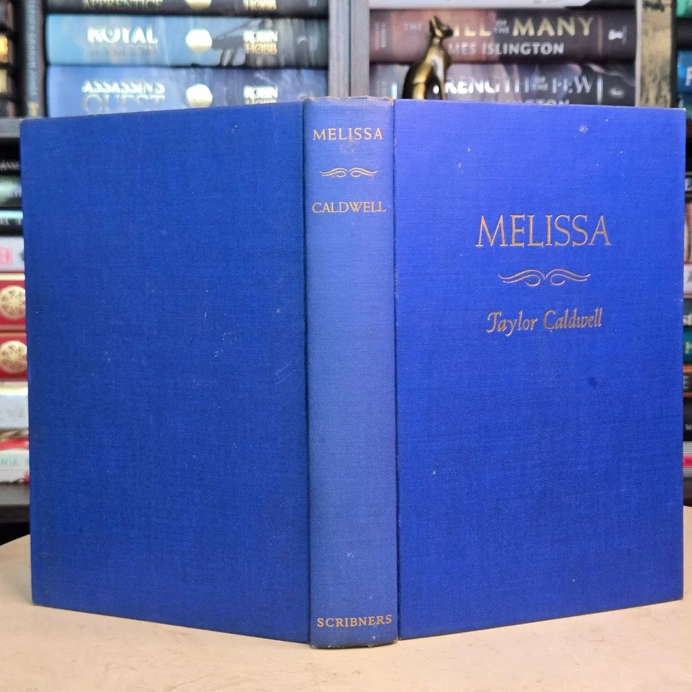 1948 Melissa by Taylor Caldwell 1st Edition with Dust Jacket Vintage Book